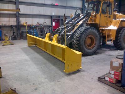 scrap made plow